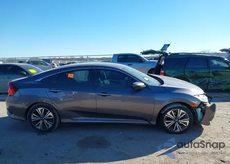 2017 Honda Civic Ex-T from USA, damaged, VIN 19XFC1F3XHE020736